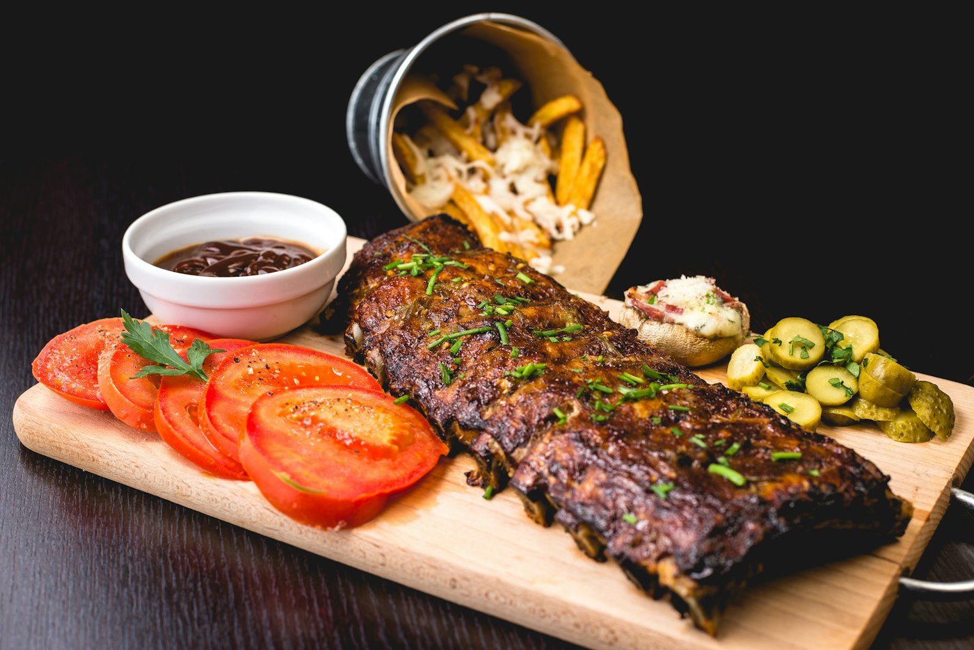 BBQ Rib Plate